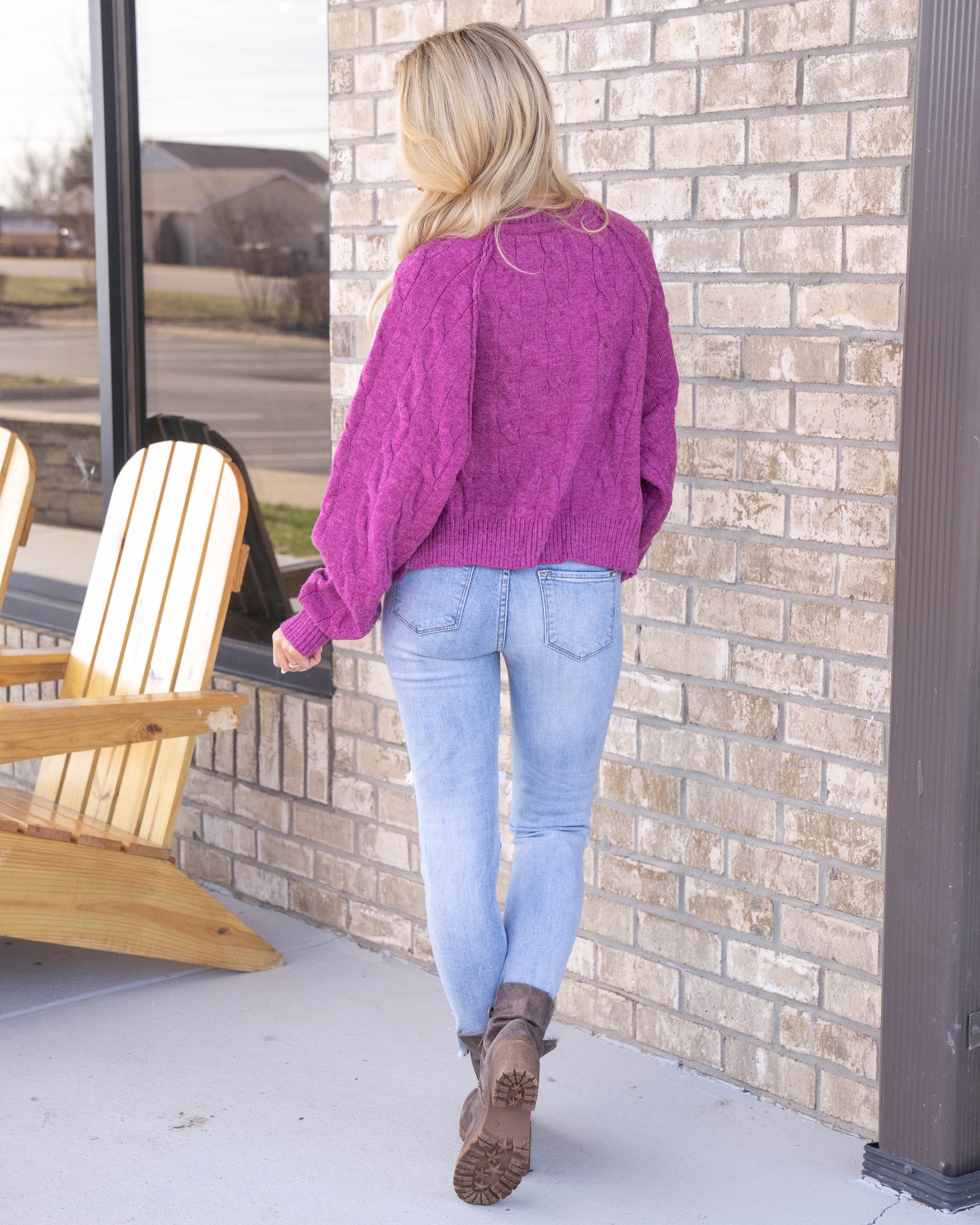 Moonlit Path Top in Magenta **FINAL SALE** – Instyle Boutique