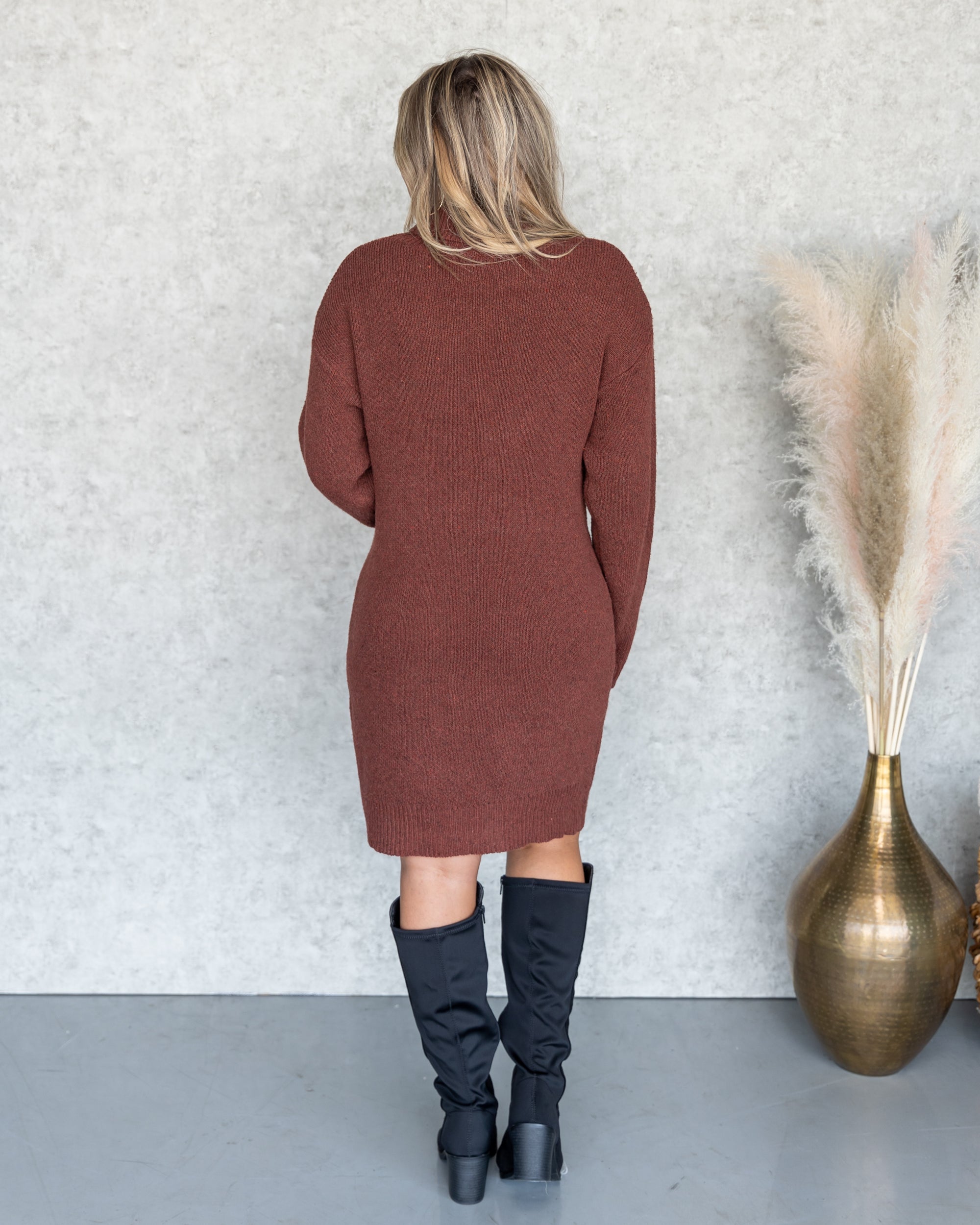 Warehouse rust outlet dress